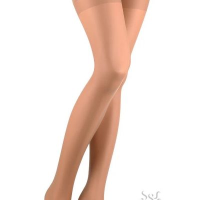 Trasparenze Sara Stockings in Champagne Color, 1 Tall (BNWT)